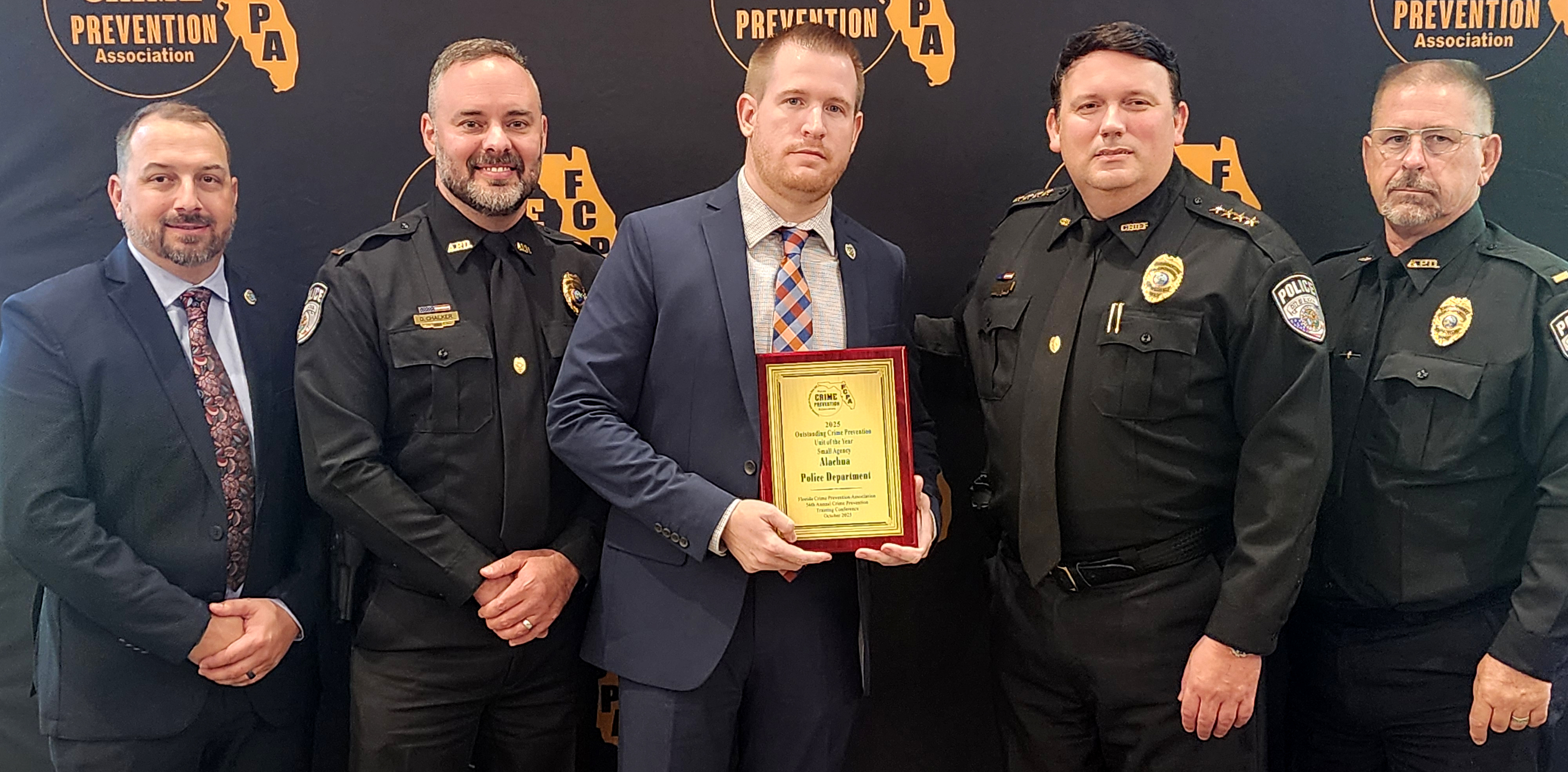 Crime Prevention Unit of the Year - Small Agency